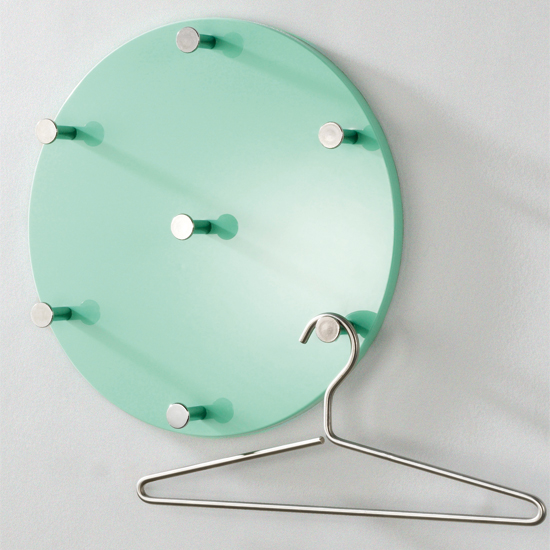 Big Mary Mint Green Coat Hat Rack In High Gloss