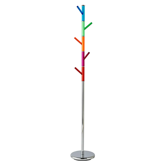 Albion Metal Coat Stand In Multicolour