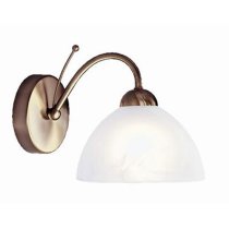 Milanese Antique Brass Single Wall Light