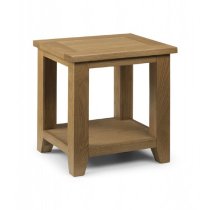 Aaralyn Wooden Lamp Table In Oak Finish