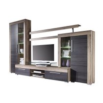 Boom Living Room Furniture Set In Walnut And Dark Brown