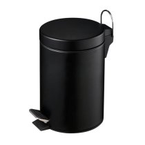 3Ltr Pedal Bin In Matt Black