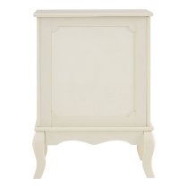 Ramona Wooden Bathroom Laundry Storage Cabinet In Ivory