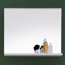 Mezzo Wall Mirror In Matt White