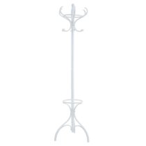 Albion Wooden Coat Stand In White