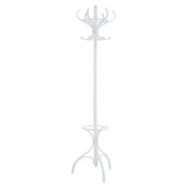 Albion Wooden Coat Stand In White