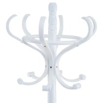 Albion Wooden Coat Stand In White