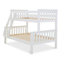 Carra Wooden Triple Bunk Bed In White