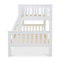 Carra Wooden Triple Bunk Bed In White