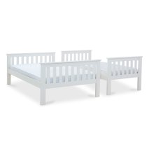 Carra Wooden Triple Bunk Bed In White