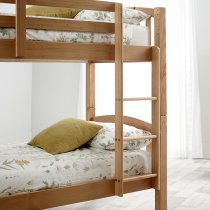 Mya Wooden Single Bunk Bed In Pine