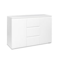 Hilary Contemporary Wooden Sideboard In White