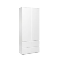 Hilary Contemporary Wooden Office Storage Cabinet In White