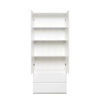 Hilary Contemporary Wooden Office Storage Cabinet In White