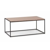 Tacita Coffee Table In Sonoma Oak And Black Metal Frame