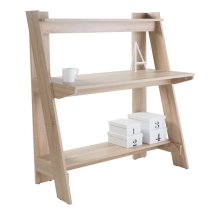 Arizonan Ladder Wooden Laptop Desk In Light Oak