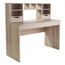 Alban Traditional Wooden Laptop Desk In Light Oak