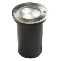 LED Outdoor Walkover Light In Stainless Steel And Glass