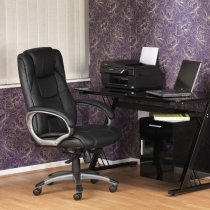 Nobbler Home And Office Executive Chair In Black