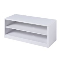 Magaly Contemporary TV Stand In White High Gloss