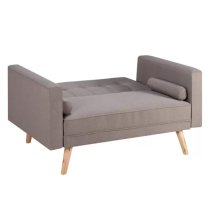 Ethane Fabric Sofa Bed Medium In Grey