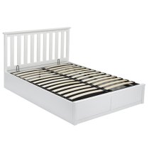 Orpington Wooden King Size Bed In White