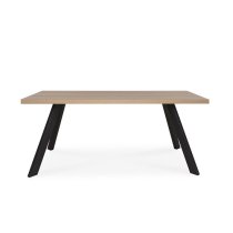 Hurley Dining Table Rectangular In Sonoma Oak And Anthracite