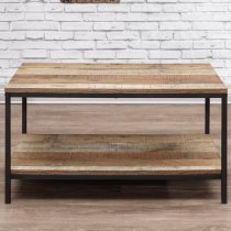 Urbana Wooden Coffee Table In Rustic