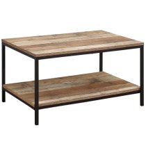 Urbana Wooden Coffee Table In Rustic