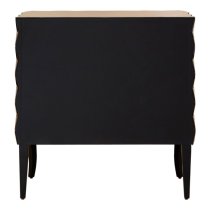 Brice Mirrored Glass Sideboard With 2 Doors 2 Drawers In Copper