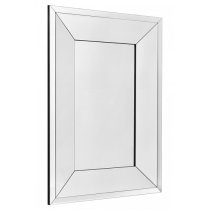 Uranus Small Rectangular Bevelled Wall Mirror