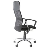 Orland Home Office Chair With PU Headrest In Black