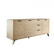 Heyford Large Sideboard In Sherwood Oak With 3 Doors