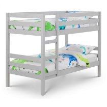 Cailean Wooden Bunk Bed In Dove Grey