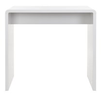 Glacier High Gloss Bar Table Rectangular In White