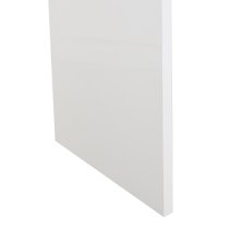 Glacier High Gloss Bar Table Rectangular In White