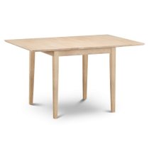 Ranee Wooden Extending Dining Table In Natural Lacquered