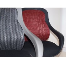 Crofts Fabric Home And Office Chair In Grey And Black