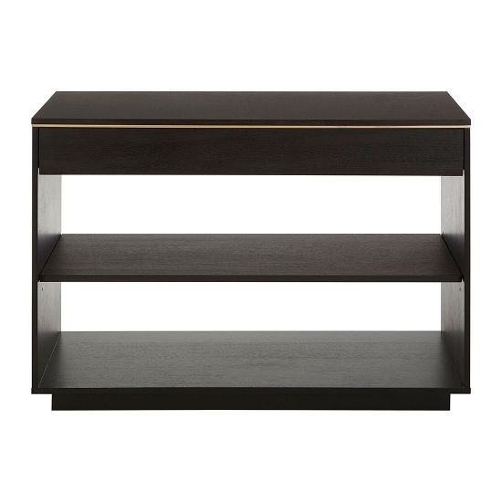 Chalawan Rubberwood Console Table In Black