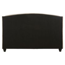 Flegetonte Velvet King Size Bed In Mink