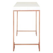 Alluras Console Table With Rose Gold Legs