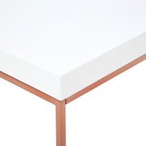 Alluras Console Table With Rose Gold Legs