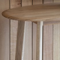 Madrina Wooden Console Table In Oak