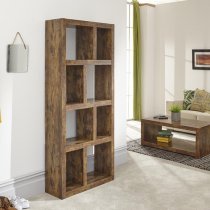 Jawcraig Tall Open Display Stand Unit With Shelves