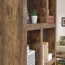 Jawcraig Tall Open Display Stand Unit With Shelves