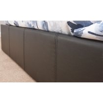 Eltham End Lift Ottoman Double Bed In Black