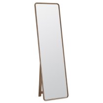 Kinghamia Rectangular Cheval Mirror In Oak Frame