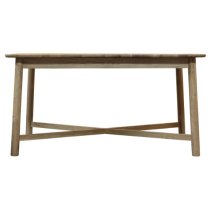 Kinghamia Rectangular Wooden Dining Table In Oak