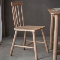 Kinghamia Oak Wooden Dining Chairs In A Pair