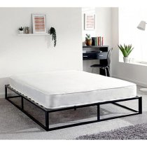 Putney Metal Double Bed In Black